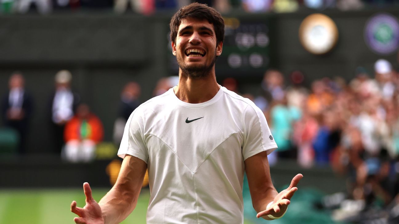 Alcaraz, Djokovic vie for World No. 1 in Wimbledon final