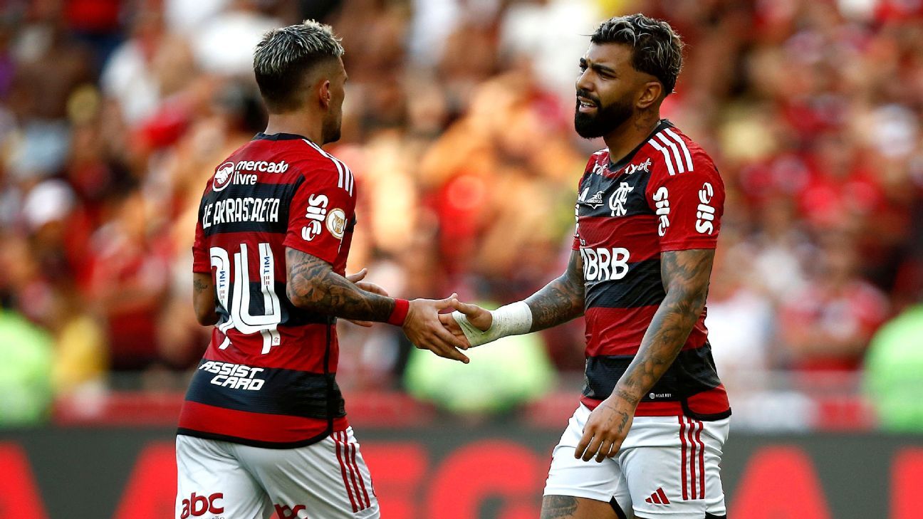 Na volta do quarteto histórico de 2019, Flamengo empata com o América, que 'empurra' Vasco para a lanterna do Brasileirão