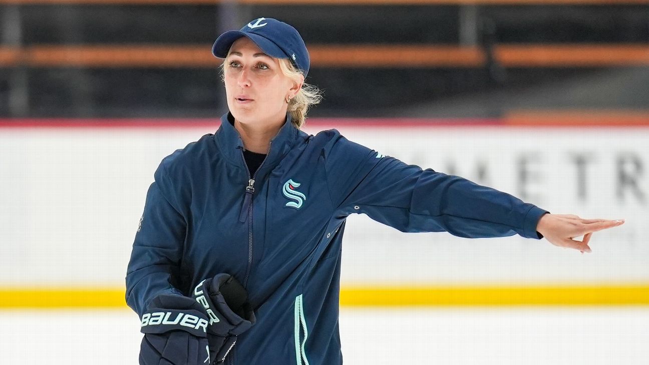 Kraken hire NHL’s 1st woman assistant coach