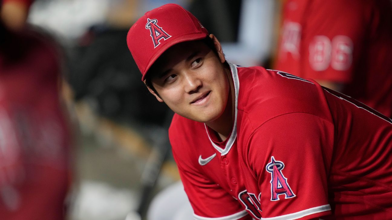 Los Angeles Angels' Shohei Ohtani, Mike Trout lead way as MLB announces All-Star  Game starters - ESPN