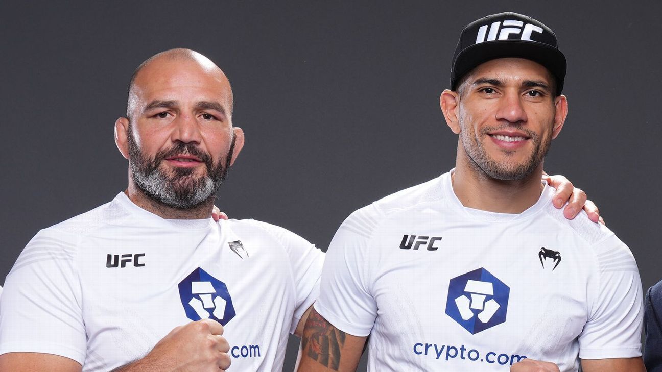 Até os tomates ajudaram! Como Alex Poatan e Glover Teixeira se tornaram  melhores amigos no UFC - ESPN