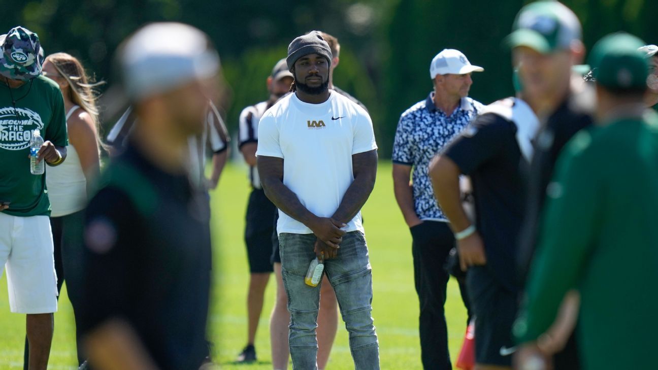 NFL training camp 2023 updates Dalvin Cook at Jets practice