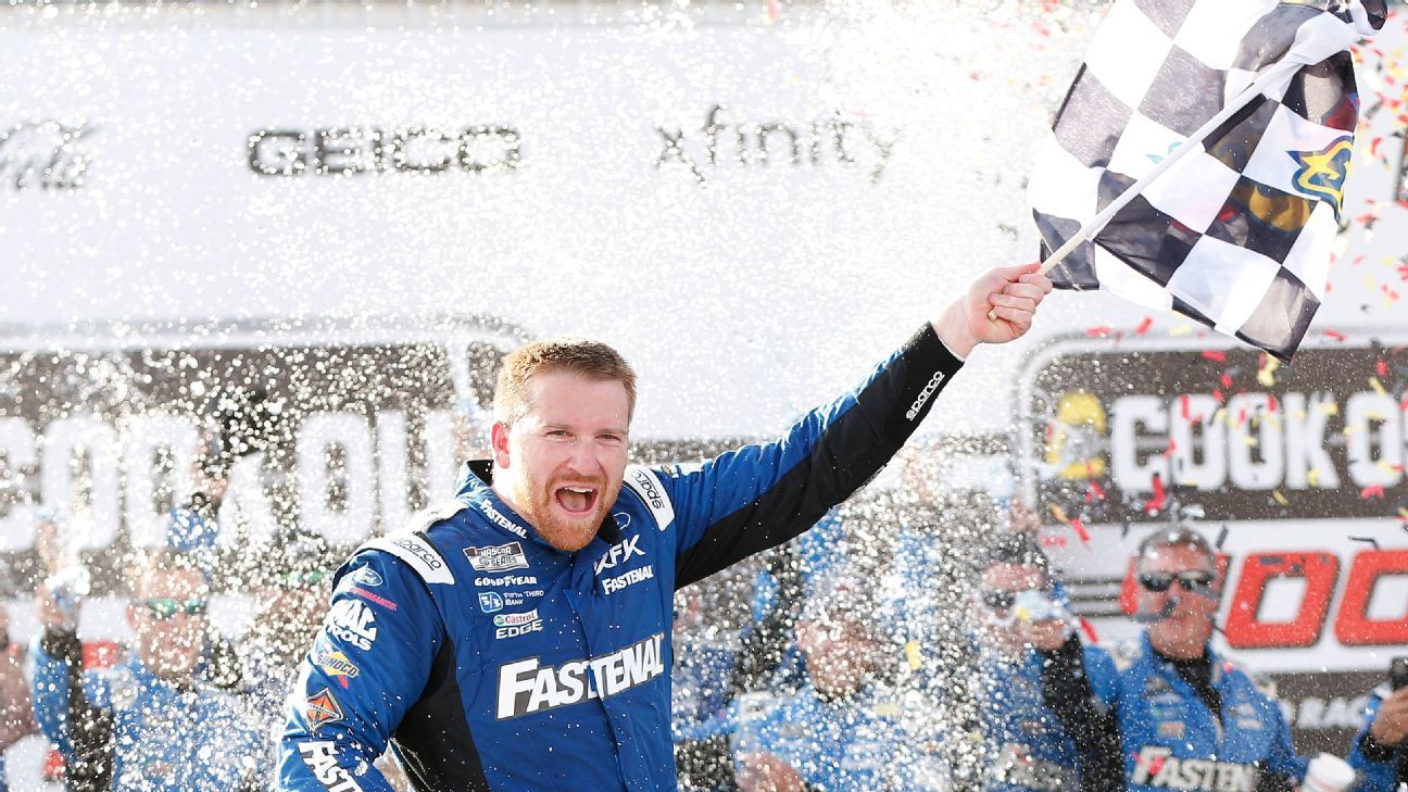 Chris Buescher wins at Richmond to earn NASCAR playoff spot ESPN