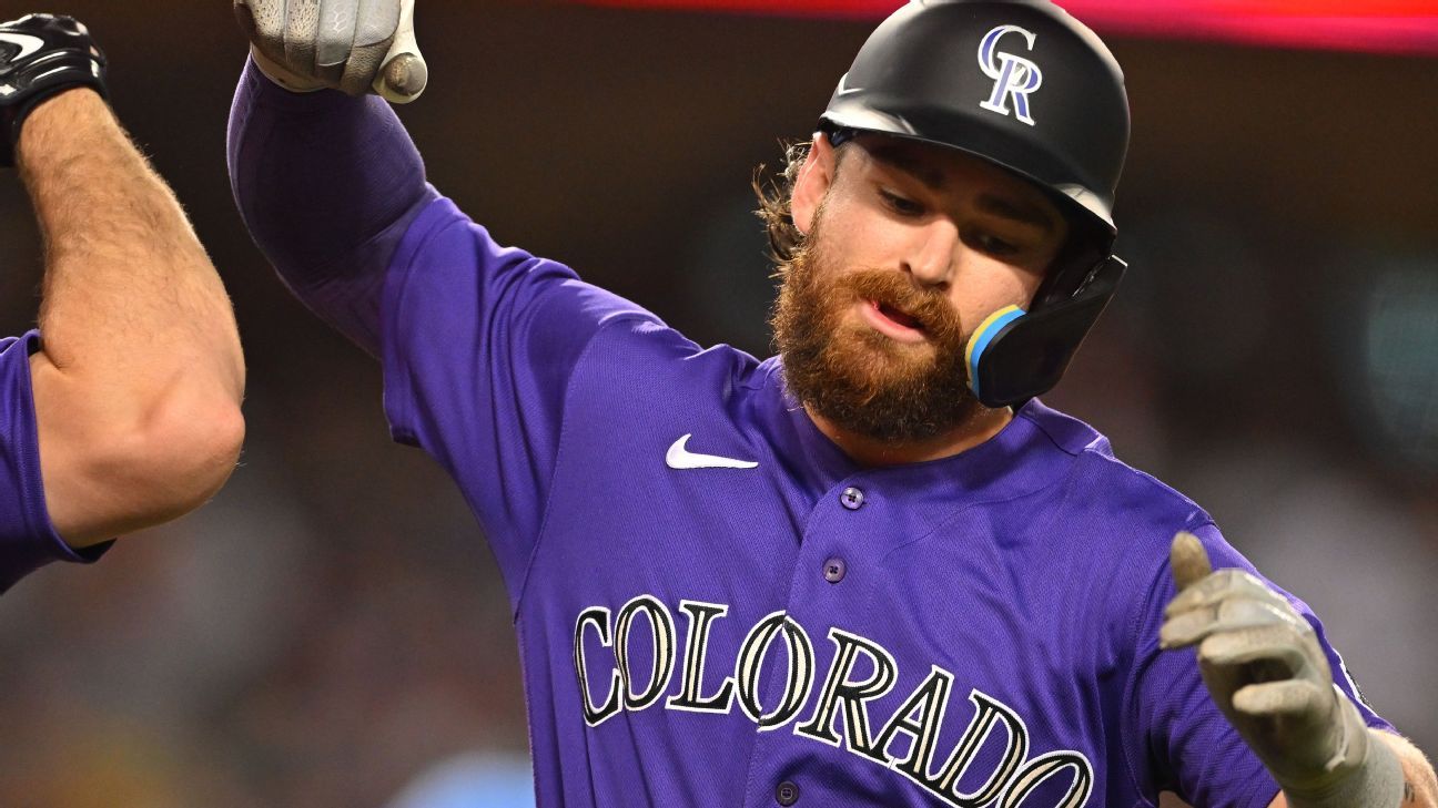 MLB on X: The @Angels have acquired C.J. Cron and Randal Grichuk from the  Rockies.  / X