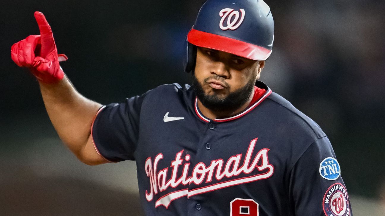 Washington Nationals projected lineup: Batting order, starting pitcher  rotation for 2022 MLB season - DraftKings Network