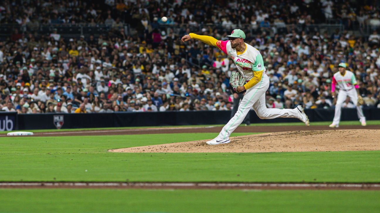 Padres scratch Joe Musgrove from start with lingering right shoulder  stiffness - NBC Sports