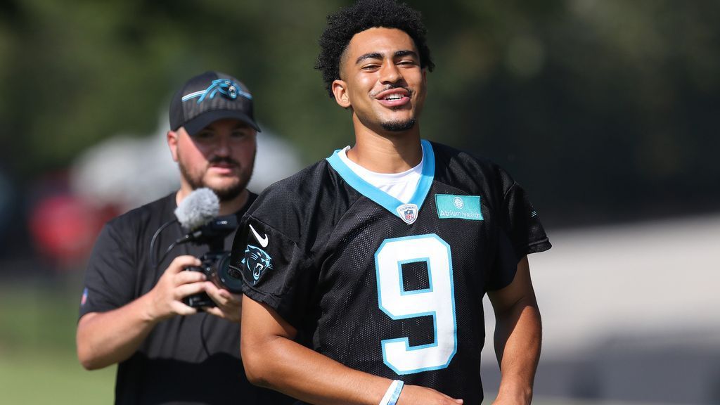 Reich: Panthers QB Bryce Young on track to play Sunday vs Vikings