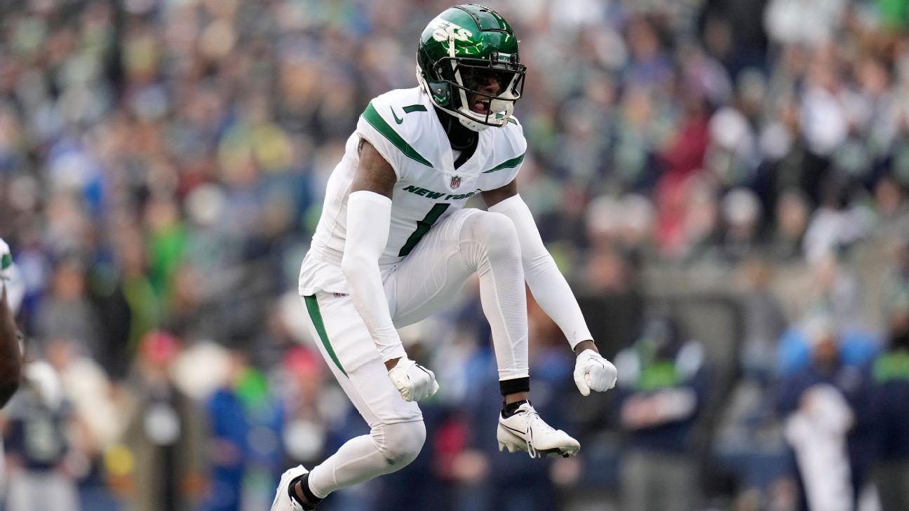 Aaiden Diggs chirps at Sauce Gardner during Pro Bowl practice ESPN