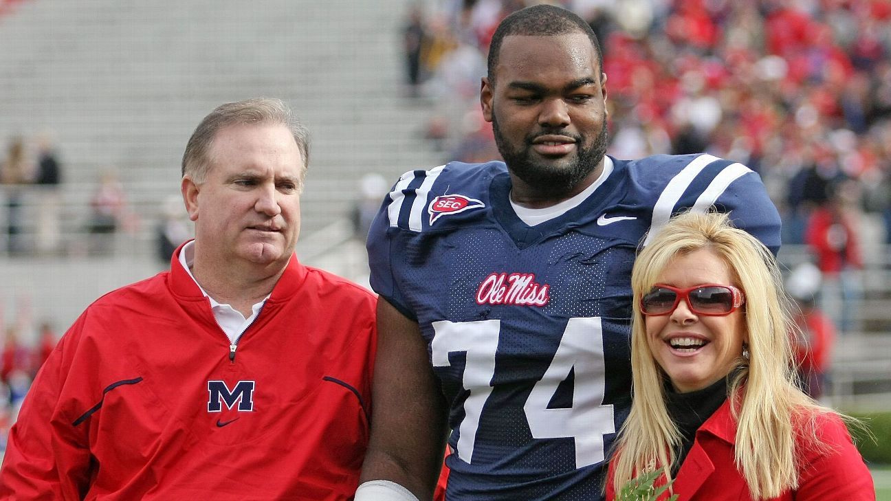 Big Number 74, First Round draft pick Michael Oher fills ou…