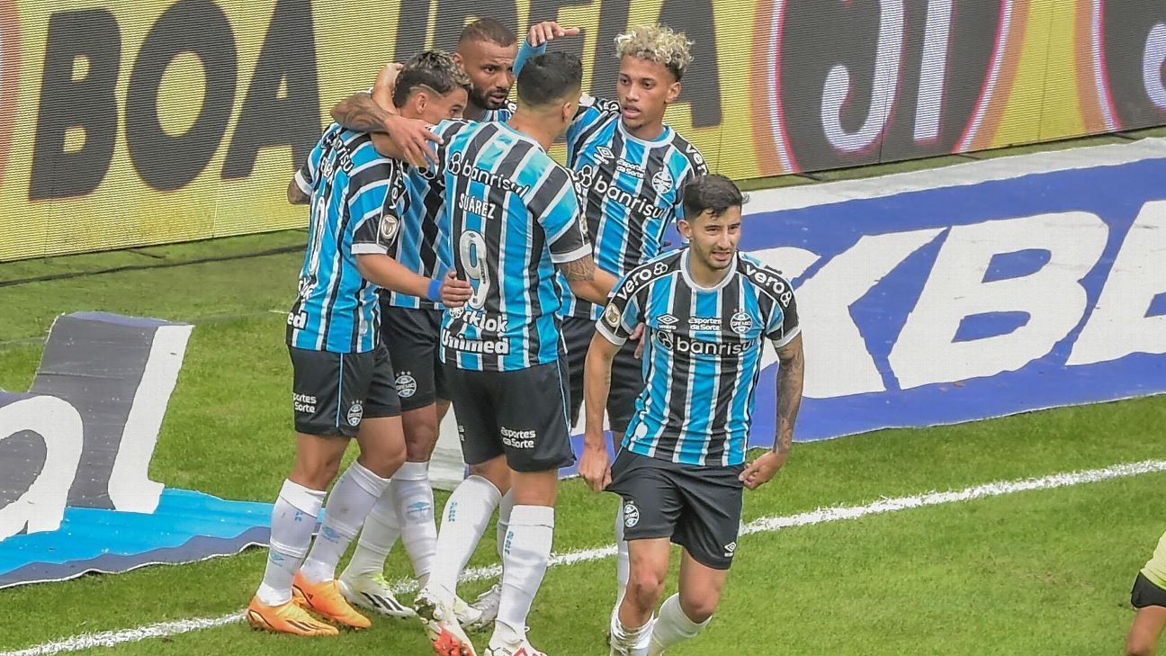 Na reestreia de Luan, Grêmio vence o Fluminense de virada em Porto Alegre