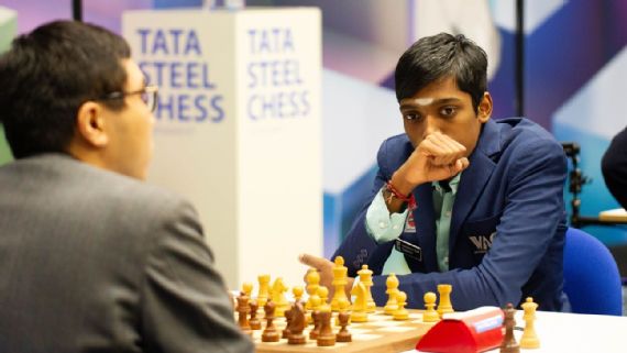 Young Indian Grandmasters Erigaisi, Gukesh beat world champion Magnus  Carlsen in online chess tournament : r/chess