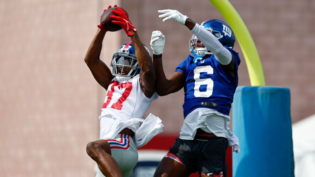 The New York Giants to Start Rookie Cornerbacks Deonte Banks and Tre  Hawkins in Week 1: A Rare Occurrence Since 2000 - BVM Sports