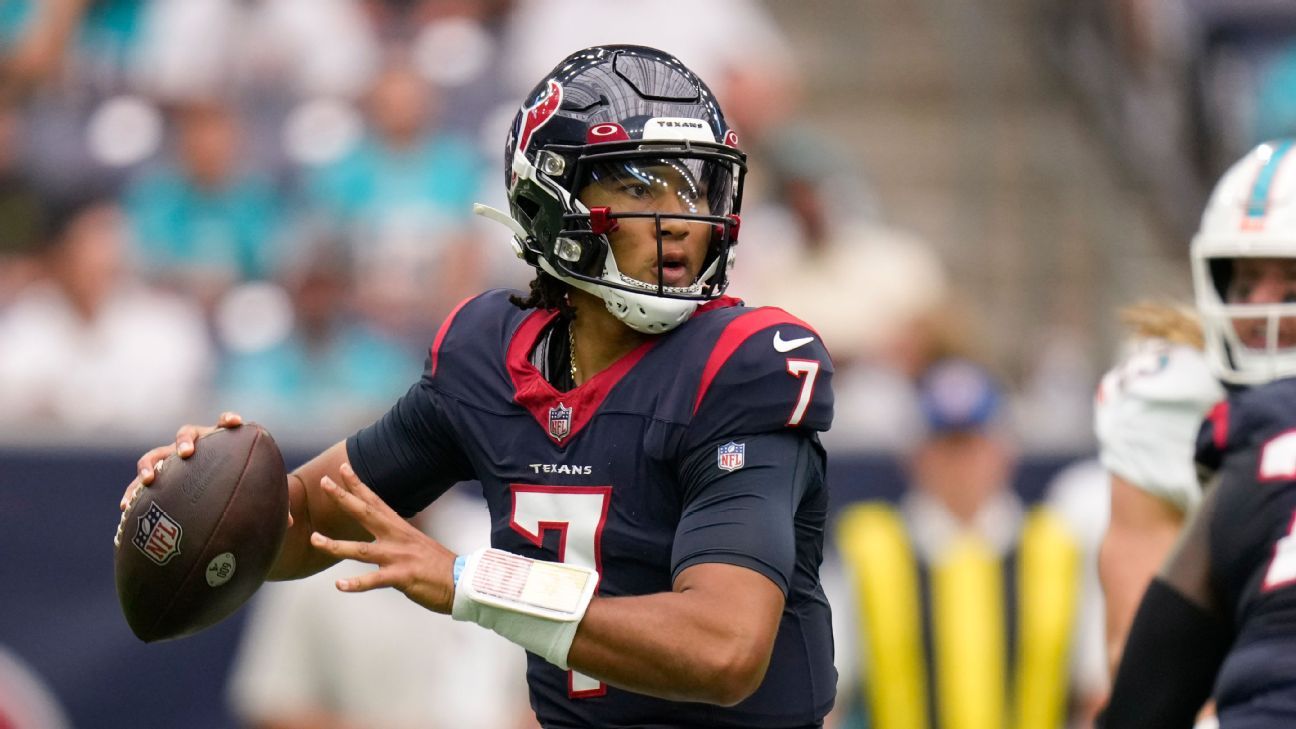 QB Stroud to start for Texans against Saints on Sunday - The San