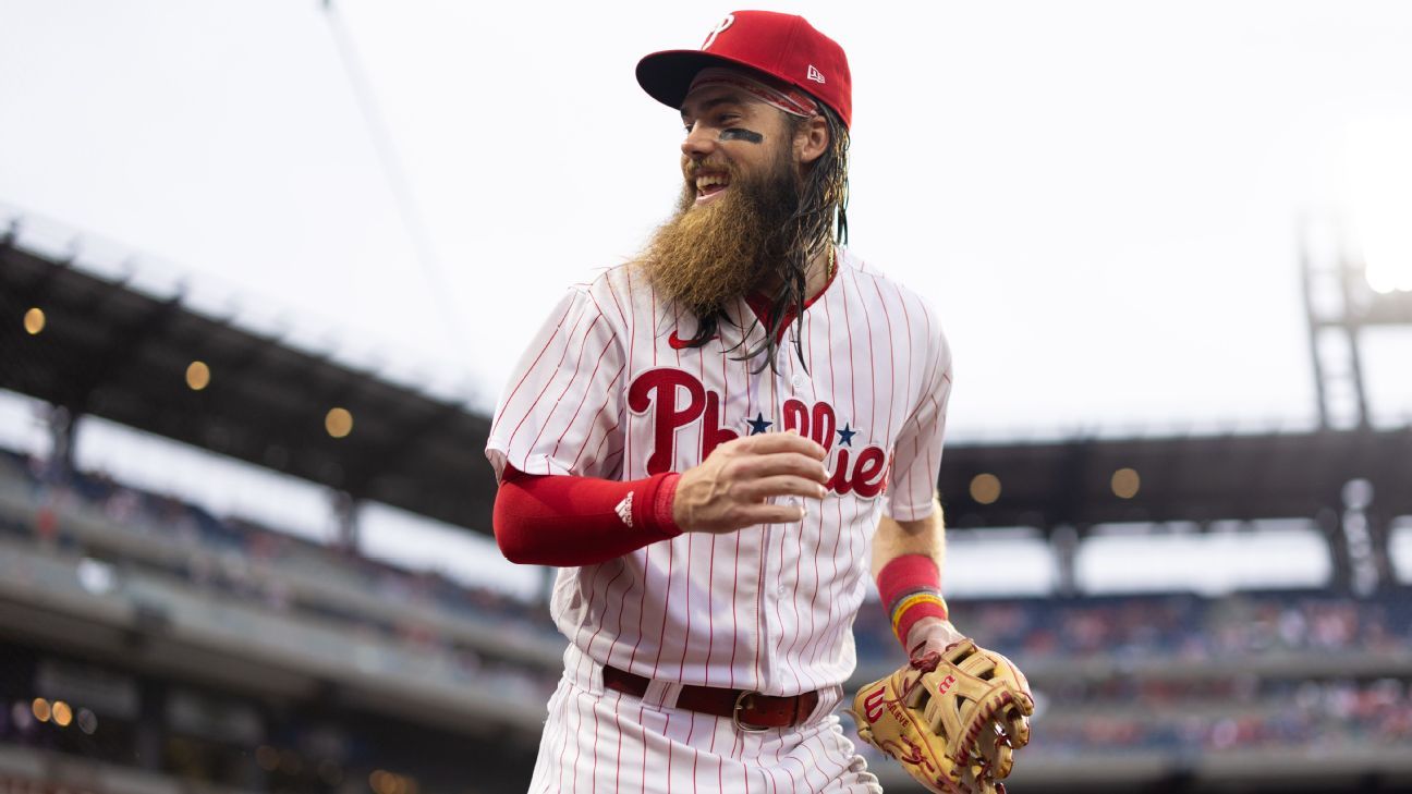 Phillies, Brandon Marsh await test results on his injured knee