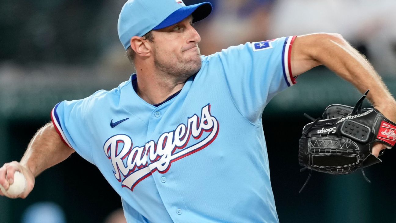 Max Scherzer - Texas Rangers Starting Pitcher - ESPN