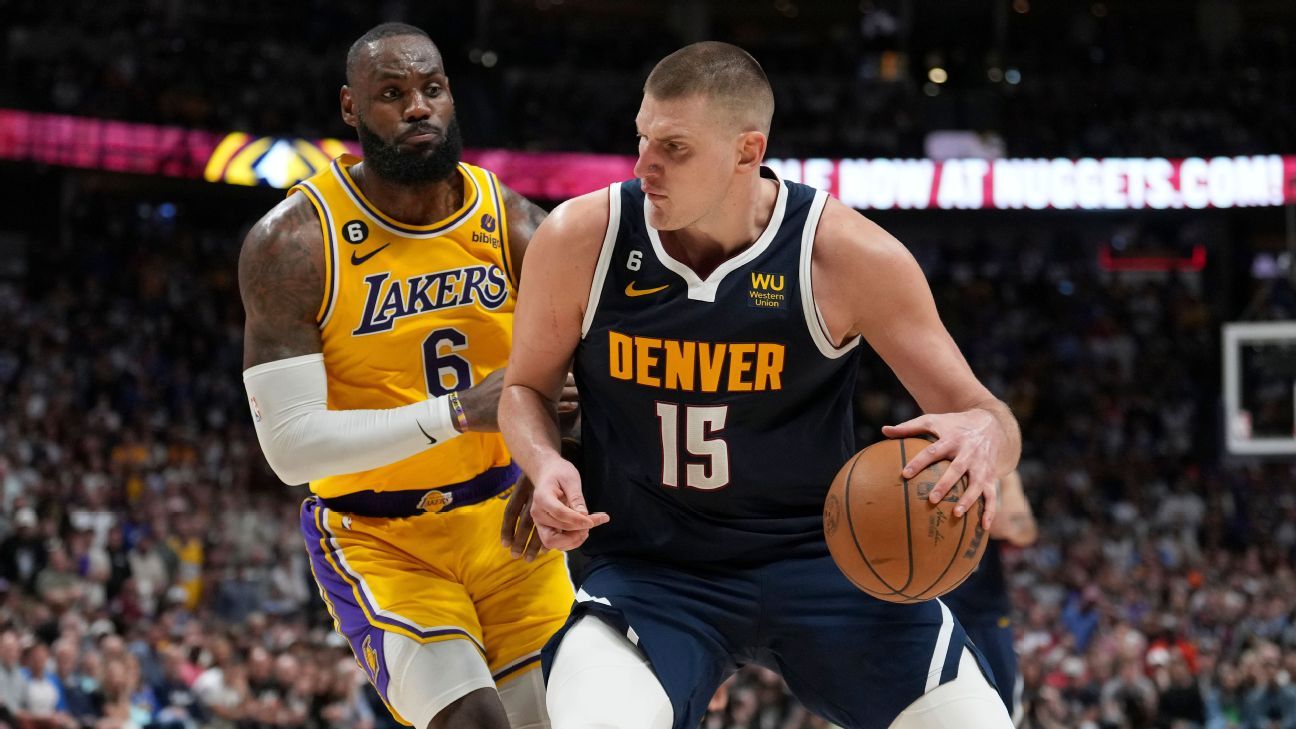 NBA predictions 202324 Winloss records for Denver Nuggets, Los