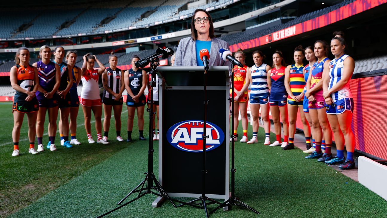 AFLW boss Nicole Livingstone announces surprise exit ESPN