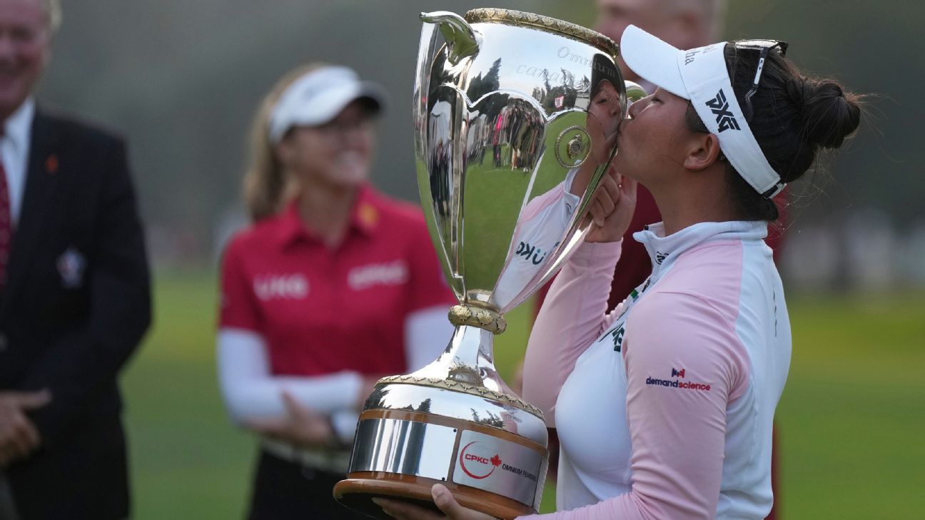 Megan Khang wins CPKC Women's Open in playoff for 1st LPGA Tour title