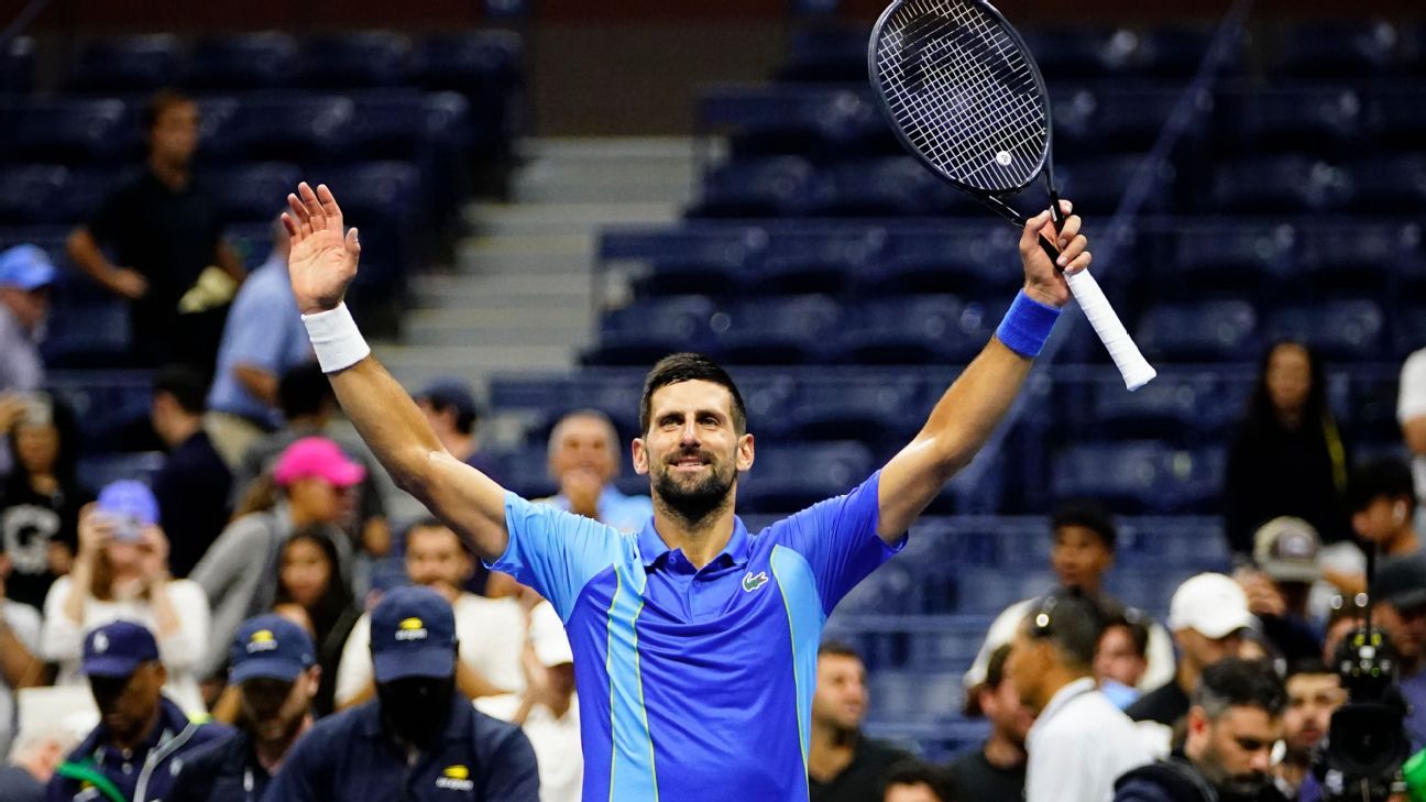 Novak Djokovic sails through in first US Open match since 2021 final