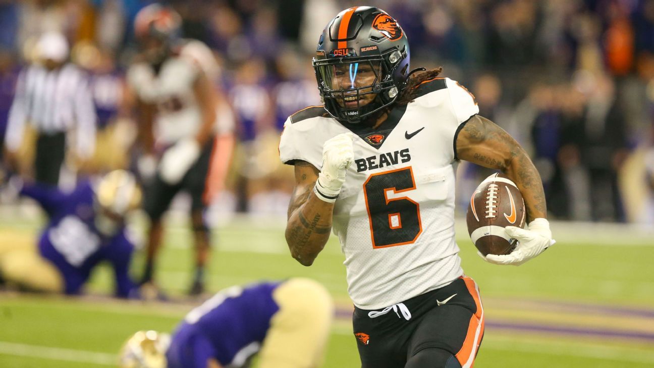 Sources: Oregon St. RB Martinez to enter portal