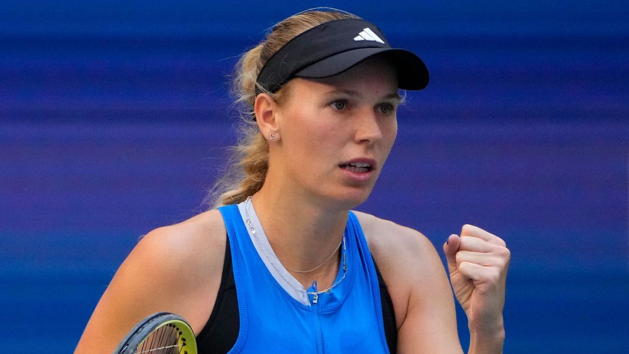 Wozniacki, Gauff advance to set up 4thround showdown at US Open ESPN