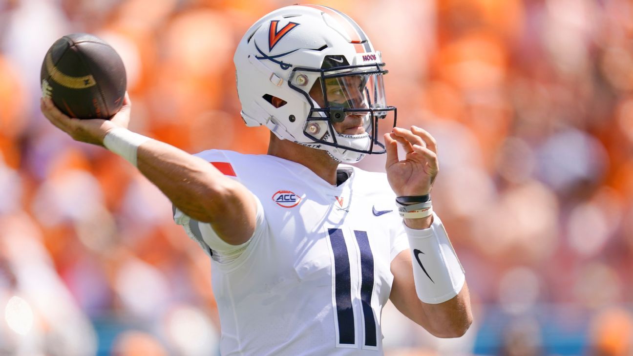 UVA QB Muskett a game-time decision vs. JMU