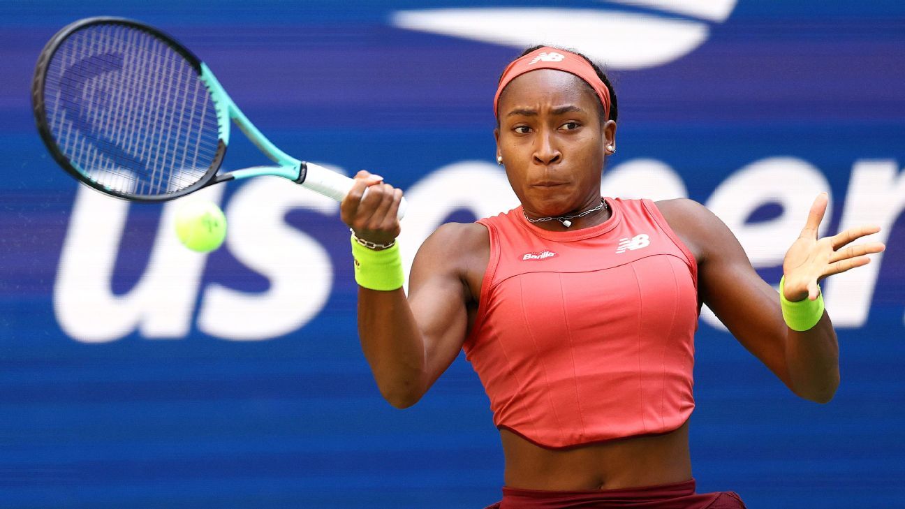 Coco Gauff defeats Caroline Wozniacki, advances to US Open quarterfinals