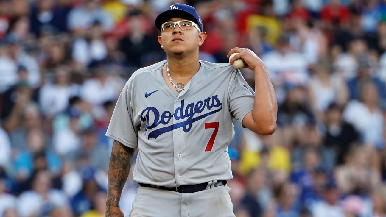 Dodgers' Urías facing domestic violence charges