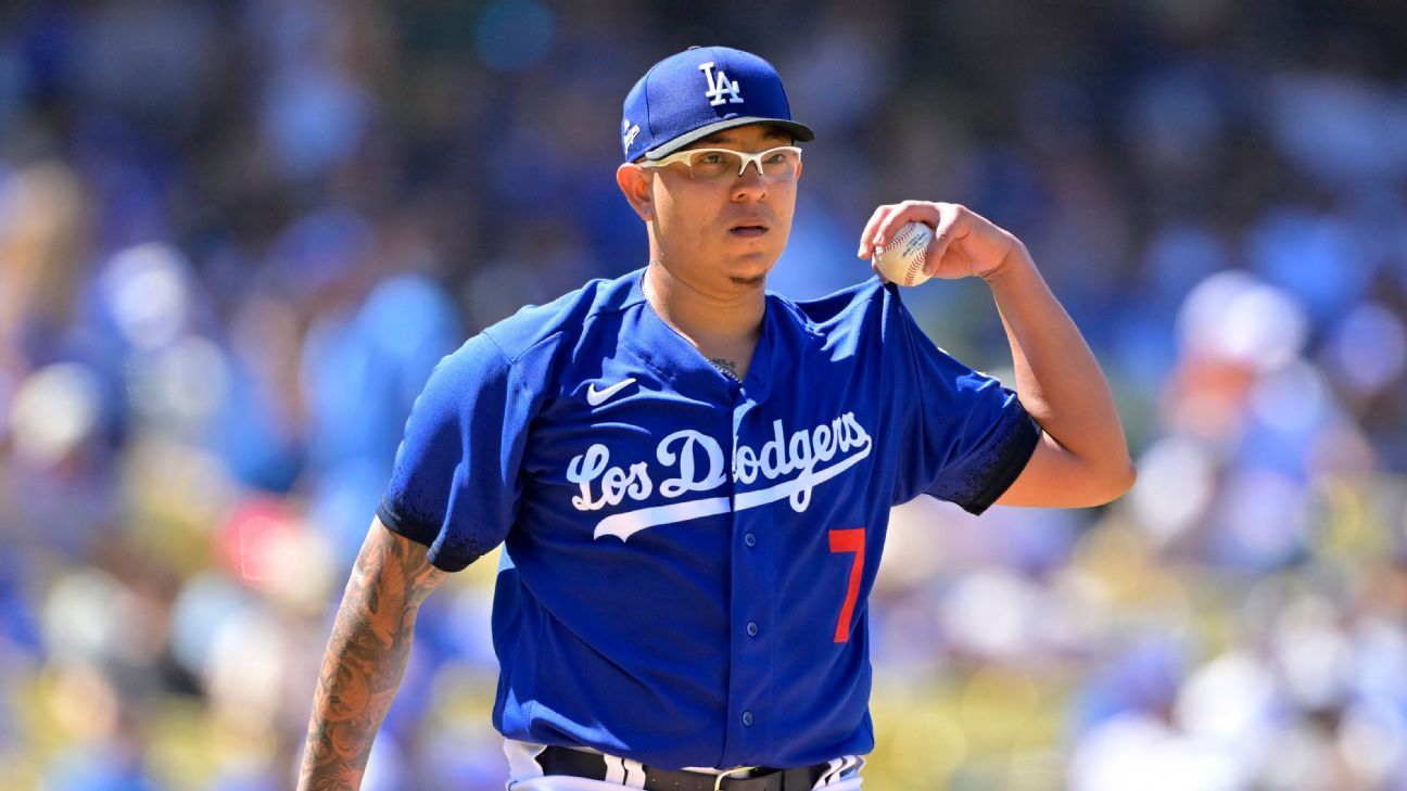 MLB places Dodgers' Julio Urías on administrative leave - ESPN
