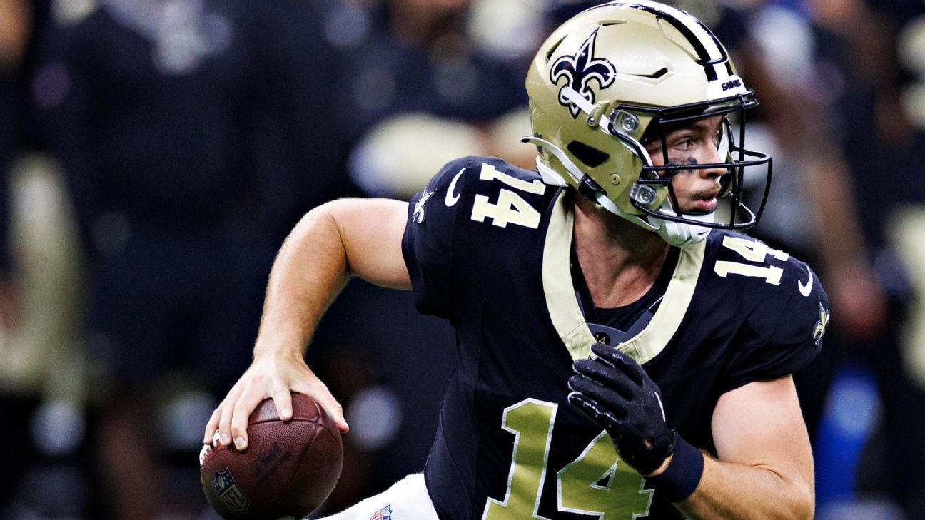 Saints rookie Jake Haener suspended 6 games for violating NFL's PED policy