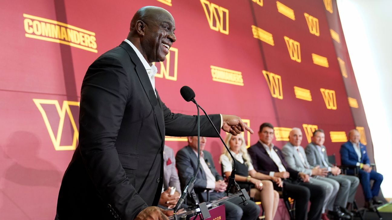 Washington Commanders sale approved with Magic Johnson as co-owner