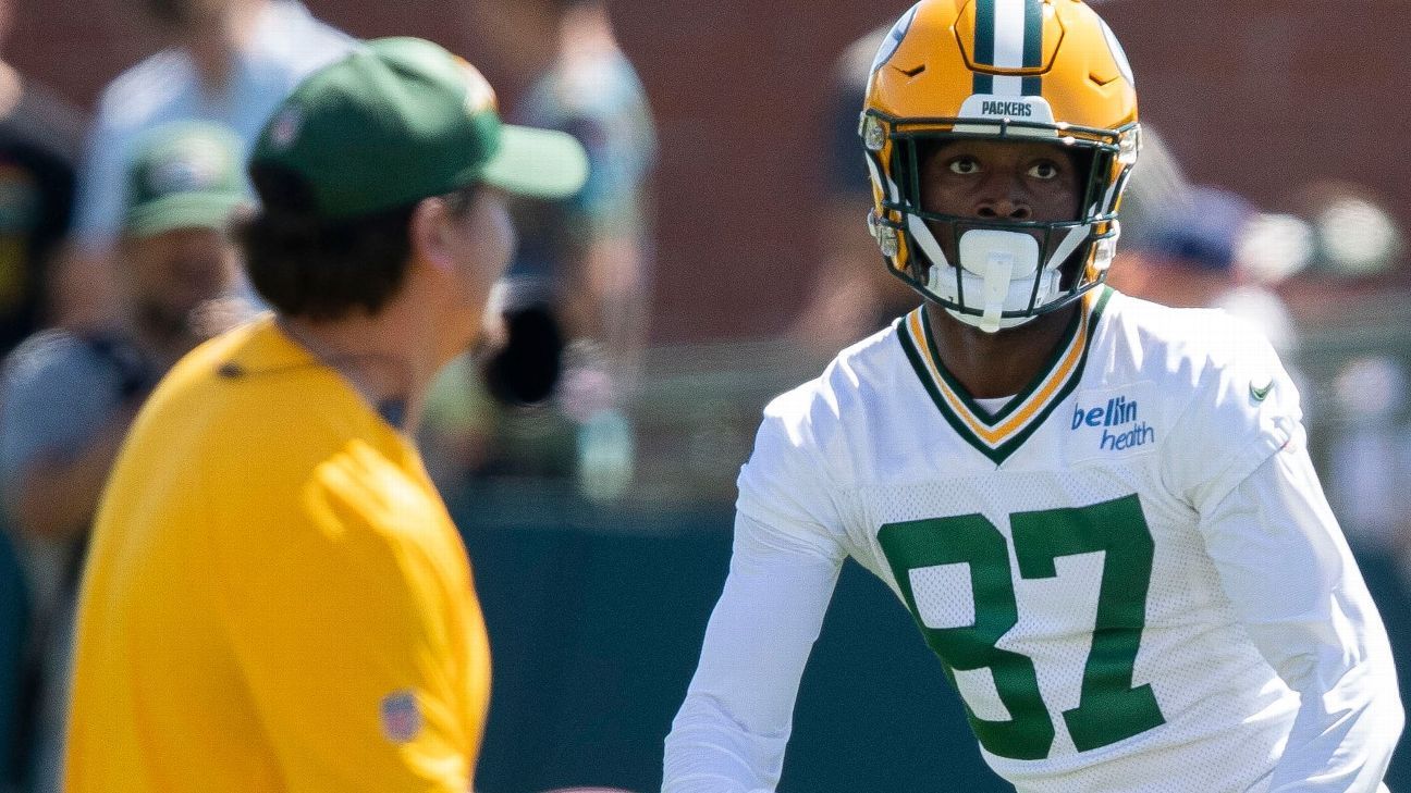 Packers list WR Romeo Doubs as questionable for Sunday