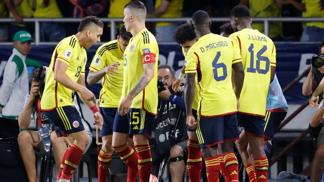 Con Carrascal y sin Cuadrado el once de Colombia vs. Chile ESPN