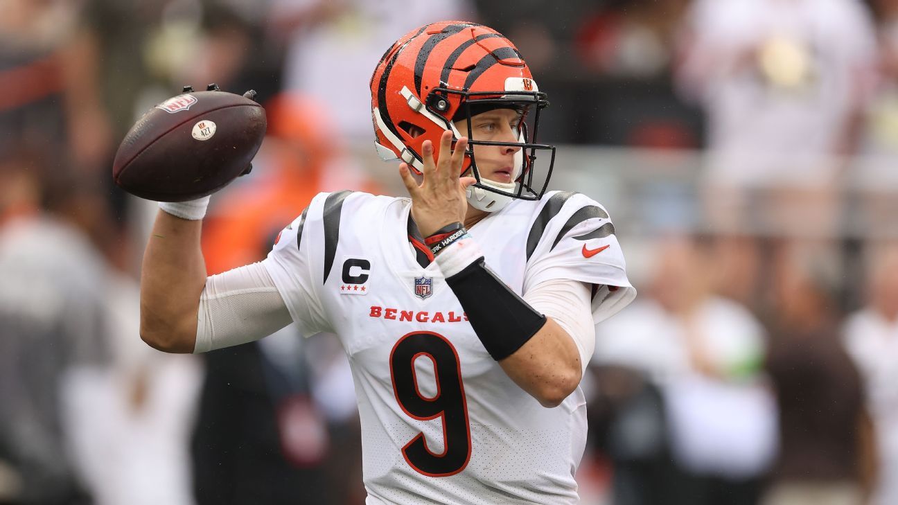 What channel is the Browns vs. Bengals and Joe Burrow on?