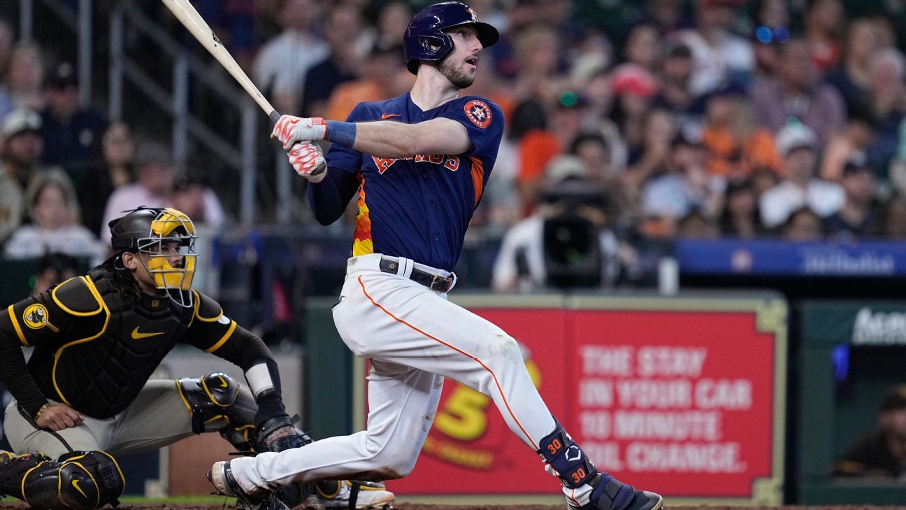 Houston Astros Kyle Tucker smacks 3 HRs in win vs. Athletics