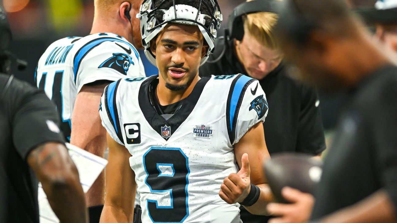 Panthers QB Bryce Young (ankle) will start Sunday vs. Vikings - ESPN