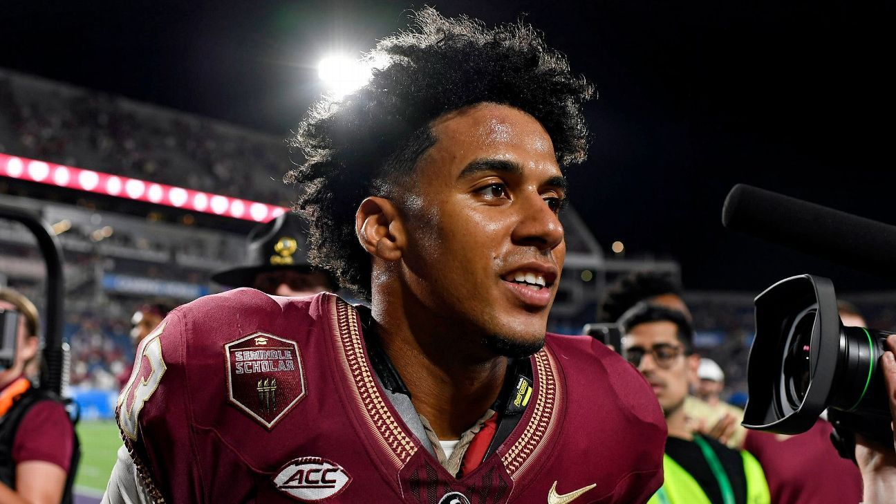 80,000 fans booed him. He wanted to give up. Instead, Jordan Travis turned himself into a Heisman candidate