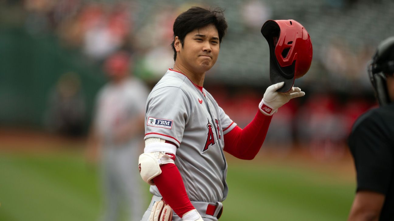 Shohei Ohtani's locker cleared out; Angels shut down two-way star