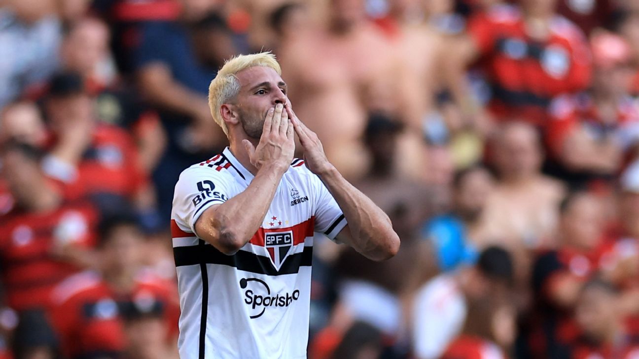 Calleri desencanta, São Paulo vence Flamengo em pleno Maracanã e sai na frente na final da Copa do Brasil