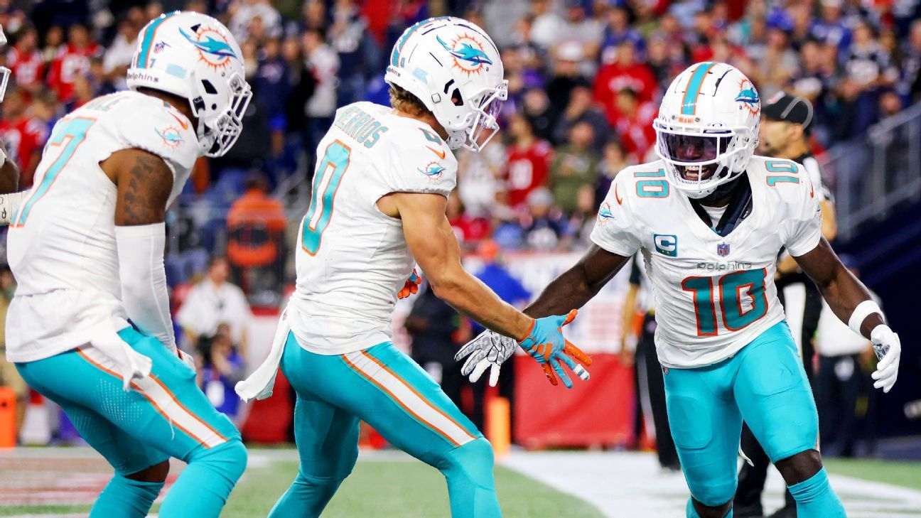 Dolphins vs. Patriots final score, results: Tua Tagovailoa, Raheem Mostert  lead Miami to win in New England