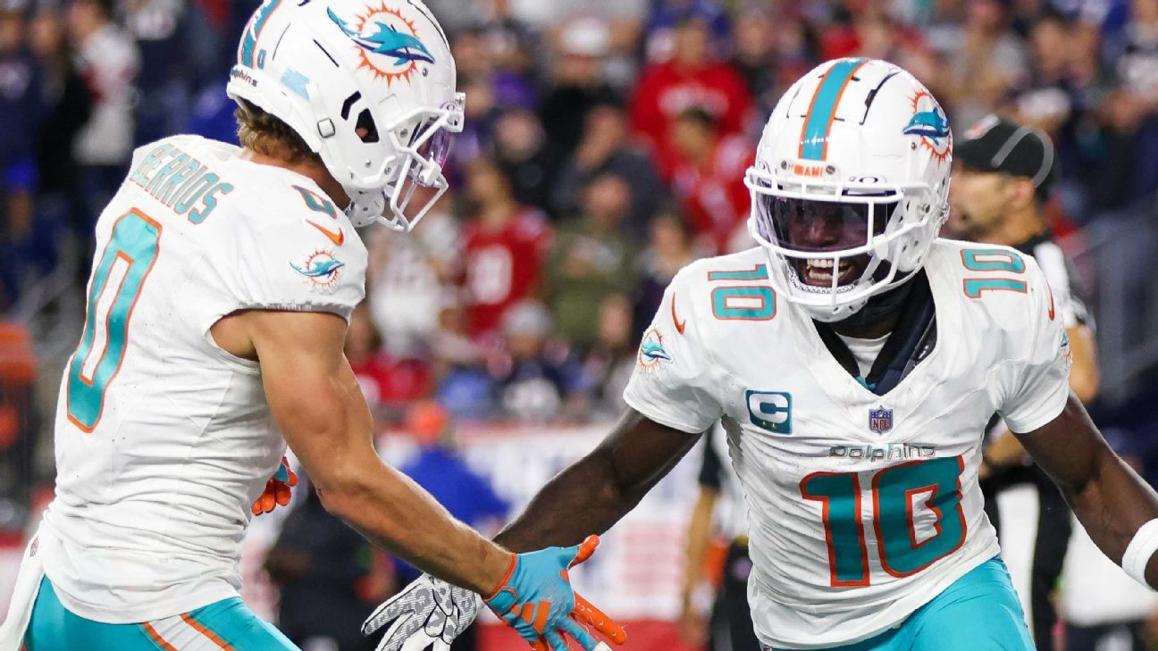 Sunday Night Football: Dolphins beat Patriots 24-17, improve to 2