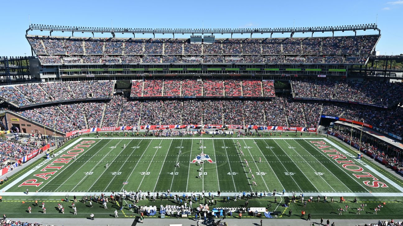 New England Patriots Unsigned Gillette Stadium Photograph