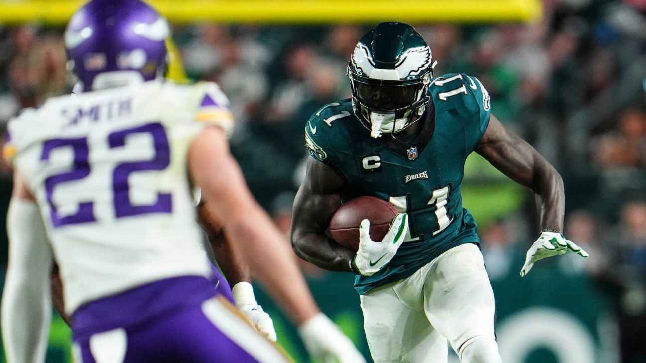 Eagles Nation on X: AJ Brown confirmed his absence from the team
