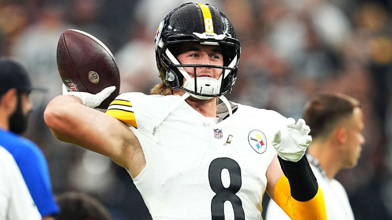 Steelers quarterback Kenny Pickett to practice on Wednesday, could play vs.  Ravens