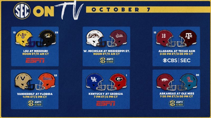sec-football-on-tv-week-6
