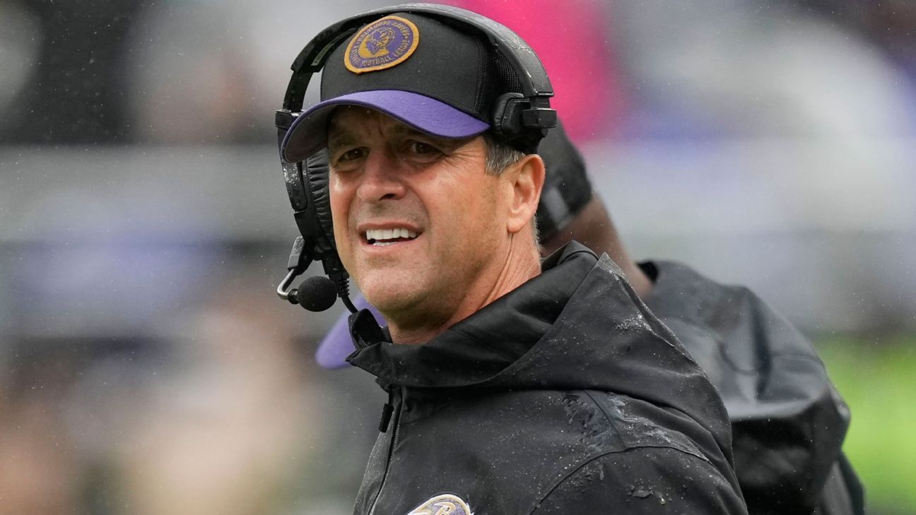 John Harbaugh says he's done commenting on injuries for rest of season