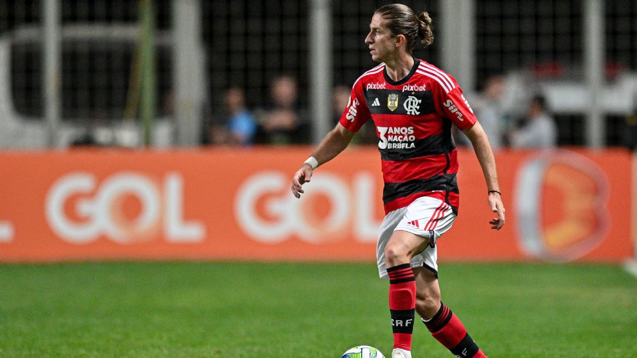 Filipe Luis, do Flamengo, anuncia aposentadoria e será homenageado em partida contra o Cuiabá