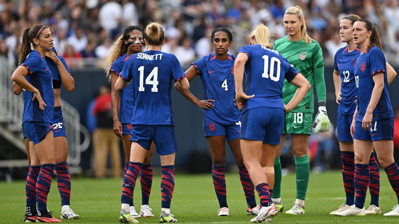 "We've got to move forward" -- USWNT players talk World Cup loss and next coach