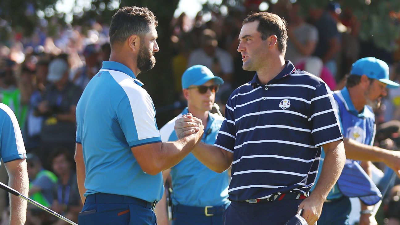 Europa arrasa por primera vez con los cuartetos para arrancar la Ryder Cup