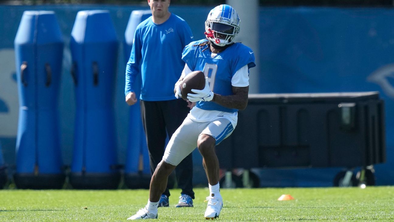 Suspended Lions WR Jameson Williams says he wasn't aware of NFL rules on  gambling he violated